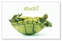 stuck
